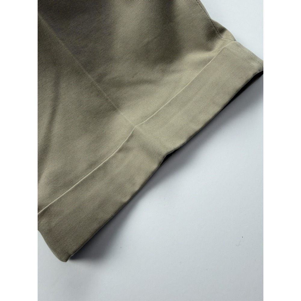 Brooks Brothers Advantage Chino Elliott Pleated Khaki Pants Men's 44x32 Cuffed - Picture 3 of 8